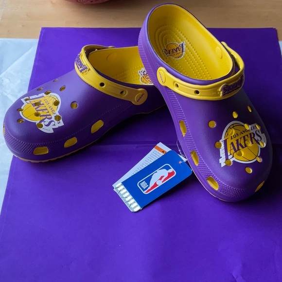 🏀 CROCS NBA™️ LOS ANGELES LAKERS CLASSIC CLOGS 🏀 - Picture 5 of 16